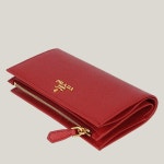 여성 중지갑 1ML009 QWA F0011 ROSSO [PRW554re] - 사는 게 즐겁다! 롯데닷컴