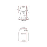 엄마옷 마담4060 - 밴딩조끼상하세트-SET2406003-