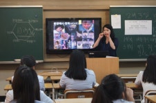 MBC아카데미뷰티스쿨 - 광명북중학교 직업인멘토특강