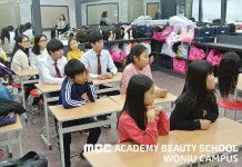 MBC아카데미뷰티스쿨 - [특강] 원주 지역 새터민 헤어 진로체험 교육 현장