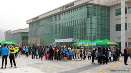 MBC아카데미뷰티스쿨 - [현장] 횡성 한마음걷기대회 페이스페인팅 재능기부