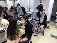 MBC아카데미뷰티스쿨 - ☆메이크업 수업현장☆