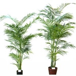 더리얼스 엠데코:대한민국 대표 플라워 종합쇼핑몰 [더리얼스 엠데코] 아레카야자 인조목 야자수 열대 인조나무 (180 210 240cm) 3종 택1... 