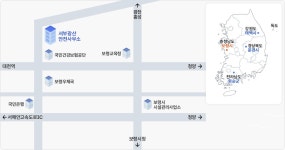 오시는 길 | 산업통상부 서부광산안전사무소 산업통상부 서부광산안전사무소