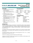 	Maxim Integrated 보드 탑재 온도 센서 | Mouser 대한민국