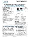 	Vishay Precision Group 100 Ohms 600 mW 메탈 포일 저항기 - SMD | Mouser 대한민국