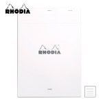 [로디아] 화이트 메모패드 N.18 (줄지)-문구랜드 [로디아] 화이트 메모패드 N.18 (줄지)