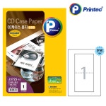 프린텍 J3725-10_CD Case Paper 슬림형/무광/10매-문구랜드 프린텍 J3725-10_CD Case Paper 슬림형/무광/10매