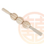 문구랜드 편백나무 3봉 배 안마기