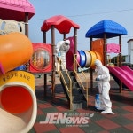 구좌읍 행원리청년회, 우리 동네는 우리가 지킨다 방역 실시 - 제주환경일보 구좌읍 행원리청년회, 우리 동네는 우리가 지킨다 방역 실시