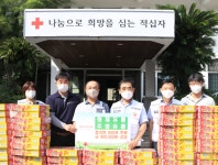 형제유통·주영유통, 취약계층에 컵라면 기탁 - 제주환경일보 형제유통·주영유통, 취약계층에 컵라면 기탁