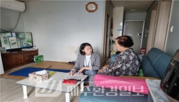 용담2동, 건강 취약계층 방문 상담 실시 - 제주환경일보 용담2동, 건강 취약계층 방문 상담 실시