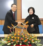 남해대학-한국플로리스트협회 협약 체결 - 남해시대 남해대학-한국플로리스트협회 협약 체결