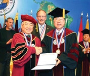 김정부 향우 박사학위 취득 - 남해시대 김정부 향우 박사학위 취득