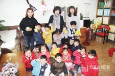 동심(童心)의 세밑 온정 - 남해시대 동심(童心)의 세밑 온정