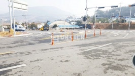 고현면 오곡-농공단지 교차로 주민 교통불편 호소 - 남해시대 고현면 오곡-농공단지 교차로 주민 교통불편 호소