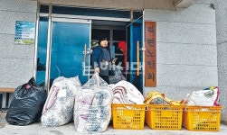 상주면 벽련마을, 찾아가는 빨래방 실시 - 남해시대 상주면 벽련마을, 찾아가는 빨래방 실시