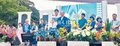 설천면 `풍년기원가요제` 성황 - 남해시대 설천면 `풍년기원가요제` 성황