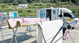 상주면 벽련마을 방문한 찾아가는 뺄래방 - 남해시대 상주면 벽련마을 방문한 찾아가는 뺄래방