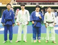 남해유도 꿈나무들, 하동군수배 경남대회 `매쳤다` - 남해시대 남해유도 꿈나무들, 하동군수배 경남대회 `매쳤다`