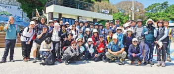 창선산악회, 제147차 정기산행은 통영 만지도와 연대도에서 - 남해시대 창선산악회, 제147차 정기산행은 통영 만지도와 연대도에서