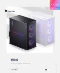 브라보텍, 3면 풀메쉬 패널 미들타워 PC 케이스 JONSBO VR4 출시 - 노트포럼