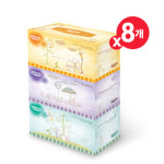 오픈메디칼 - 생활건강의료기기 종합몰 [삼정펄프] 리빙 (280매x3카톤)x8개묶음판매/각티슈/미용티슈/휴지/각화장지/미용화장지/