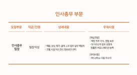 [(주)팜스빌] (주) 팜스빌 인사총무 팀장급 채용 - 사람인