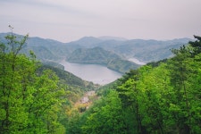 [p5] 독용산성쪽 에서 내려다 본 성주호... - 파나소닉 Talk [p5] 독용산성쪽 에서 내려다 본 성주호...