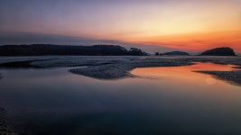 도성리 선착장의 일몰 도성리 선착장의 일몰  - 팝코넷 | 포토 갤러리도성리 선착장의 일몰