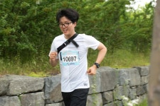 교회행사사진 - 천연기념물센터 앞 - 행복대전새로남마라톤 대회