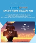 2,3년제 채용속보 - 삼아제약㈜ - 삼아제약(주) 부문별 신입/경력 채용 - 울산 사람인 - 방문자 1위 취업사이트