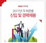 [BNK캐피탈 채용] 2017년 각 부문별 신입 및 경력채용 (~2017-02-03)... [BNK캐피탈 채용] 2017년 각 부문별 신입 및 경력채용 (~2017-02-03)... 