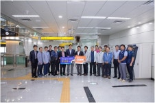 우리서구-지하철2호선 서구청역 첫손님 기념행사  내용 | 인천광역시 서구 홍보관>사진속서구