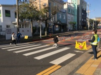 동홍동주민자치위원회, 교통안전 캠페인 전개 - 시정뉴스 홈페이지 서귀포시청