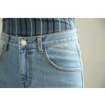 SZ BY SZ 에스지바이에스지 韩国SZ本社 P9007/워싱크롭 데님팬츠