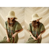 SZ BY SZ 에스지바이에스지 韩国SZ本社 H1283/웨이브 스트로우햇