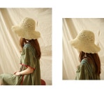 SZ BY SZ 에스지바이에스지 韩国SZ本社 H1283/웨이브 스트로우햇