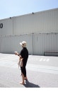 SZ BY SZ 에스지바이에스지 韩国SZ本社 H1345/리본네추럴 스트로우햇