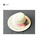 SZ BY SZ 에스지바이에스지 韩国SZ本社 H1164/테잎컬러폼 스트로우햇(S)