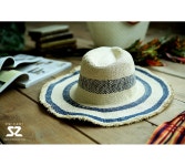 SZ BY SZ 에스지바이에스지 韩国SZ本社 H1226/라인배색 쉐이딩햇