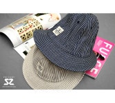 SZ BY SZ 에스지바이에스지 韩国SZ本社 H1247/스트라이프 패턴버킷햇