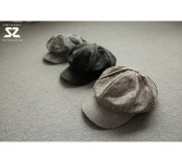 SZ BY SZ 에스지바이에스지 韩国SZ本社 H1292/배색체크 보이캡(3컬러)