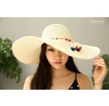 SZ BY SZ 에스지바이에스지 韩国SZ本社 H1191/태슬스트링 빅쉐이딩햇(S)