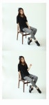 SZ BY SZ 에스지바이에스지 韩国SZ本社 H1110/심플라인 숏니팅비니