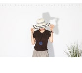 SZ BY SZ 에스지바이에스지 韩国SZ本社 H1226/라인배색 쉐이딩햇