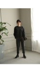 SZ BY SZ 에스지바이에스지 韩国SZ本社 H1323/라쿤퍼 니트캡(라쿤퍼탈부착)(5컬러)