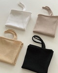  버터 스퀘어 골지 나시 (4color)