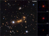 제임스웹이 잡은 초기 우주의 은하합체