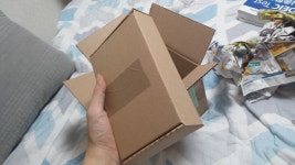 오랜만에 택배해체기